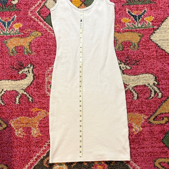 perfectwhitetee White Scoop Neck Midi Tank Dress - Picture 10 of 10